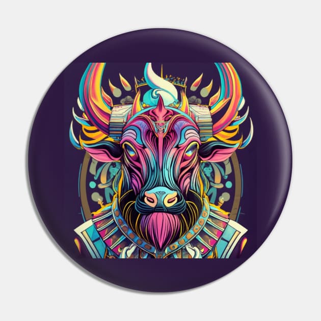 Demon Bull King Pin by joolsd1@gmail.com