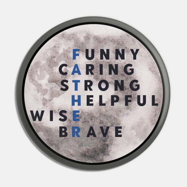 Brave Dad Quotes Pin by Owl Canvas
