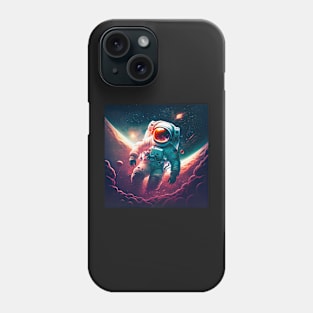 Staring into the greater abyss Phone Case