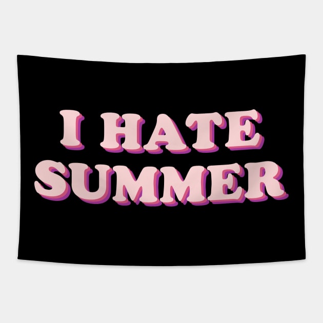 I Hate Summer Tapestry by Sasyall