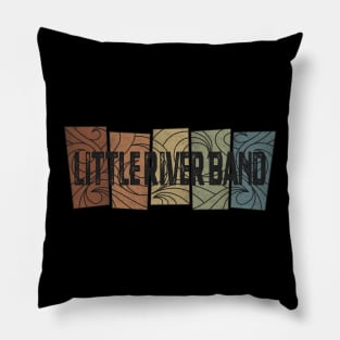 Little River Band Retro Pattern Pillow