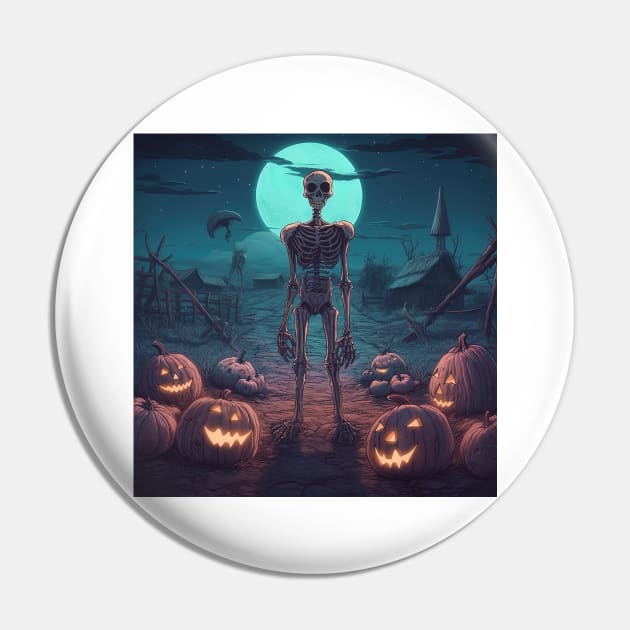 lonely skeleton during halloween Pin by Maverick Media