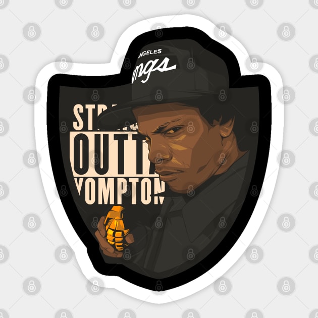 Eazy-E Sticker for Sale by dready-311