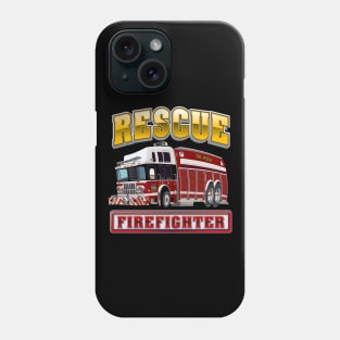 Cartoon Fire Truck Phone Case