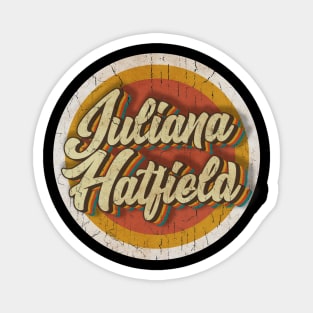 circle vintage Juliana Hatfield Magnet