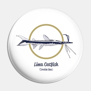 Lima Catfish Pin