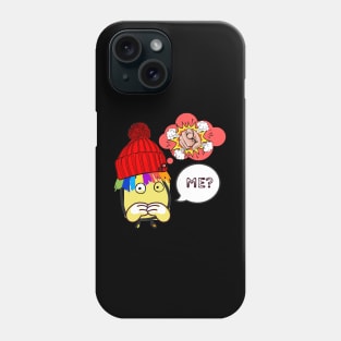 RAINBOW HAIR CARTOON BOY YOU CAN DO IT FUNNY Phone Case