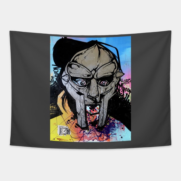 MF DOOM Tapestry by Basic Lee