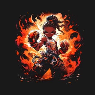 Powerful Karate Girl T-Shirt