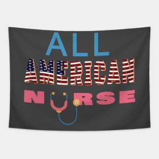 All American nurse Tapestry