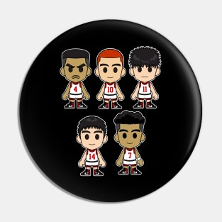 The First Slam Dunk Anime Chibi Pin