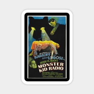 Black Cat on Monster Kid Radio Magnet