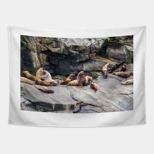 Steller Sea Lion Tapestry