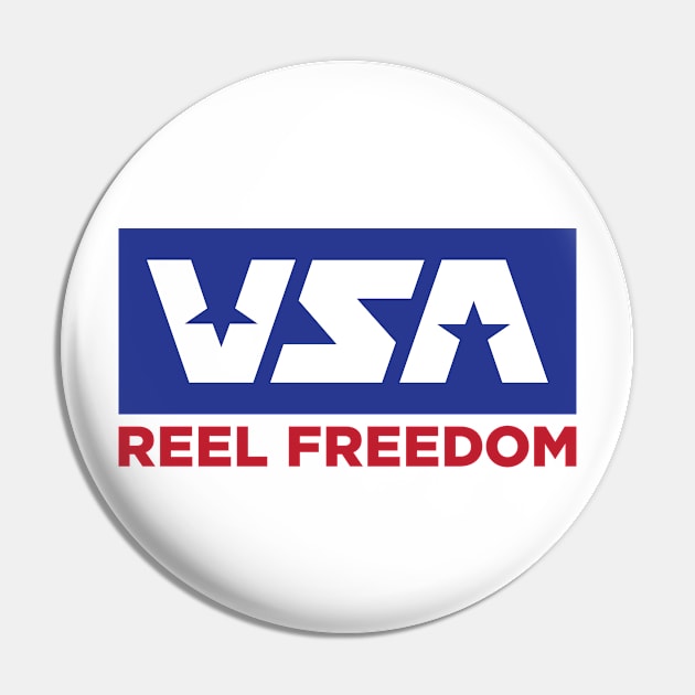 USA Freedom quote Pin by RetroArtCulture