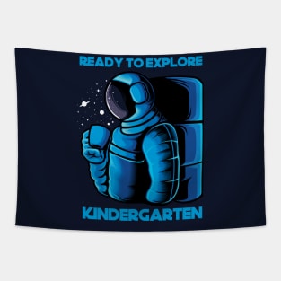 Ready To Explore Kindergarten -Astrocoffee Tapestry