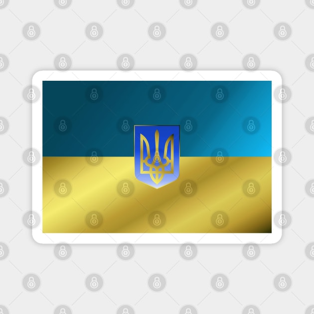 Ukraine Flag Magnet by Historia