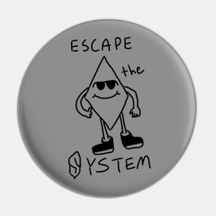 Cool Rhombus Dude Pin