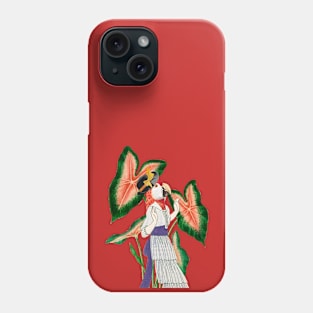 Funny Parrot Lady Phone Case