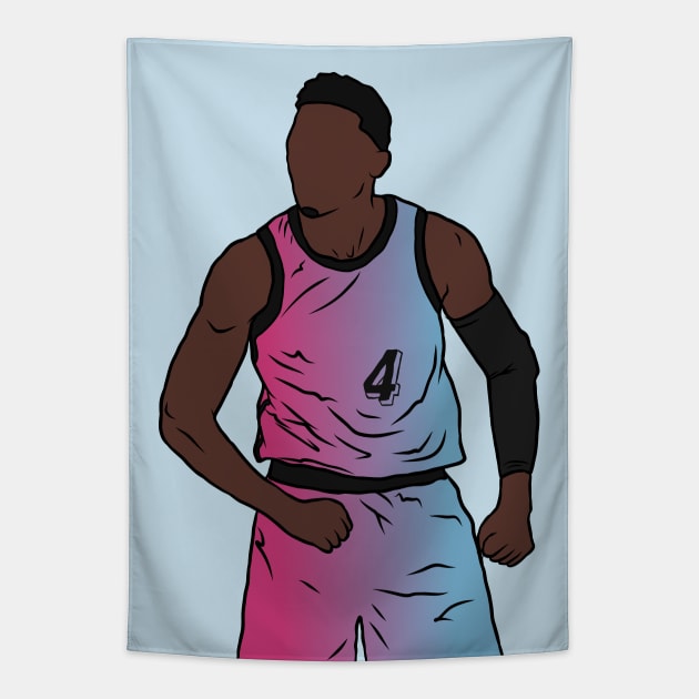 Victor Oladipo Flex Tapestry by rattraptees