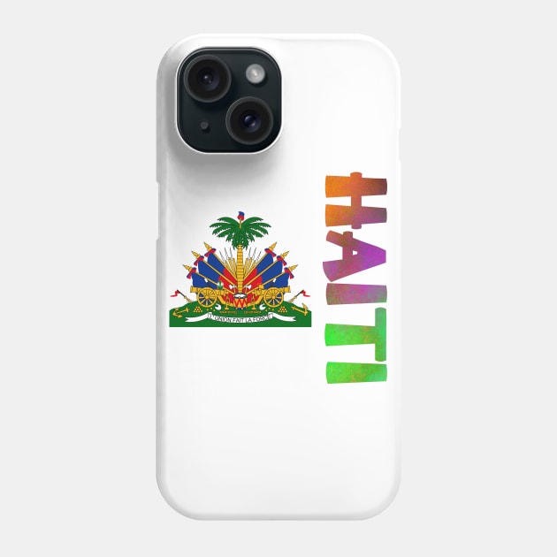 Haiti Coat of Arms Design Phone Case by Naves