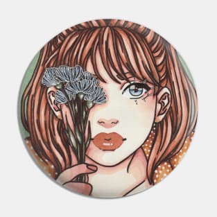 Cornflower Pin