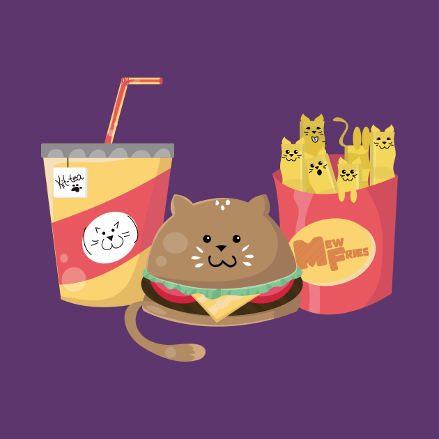 MewDonald's by PinklyBee