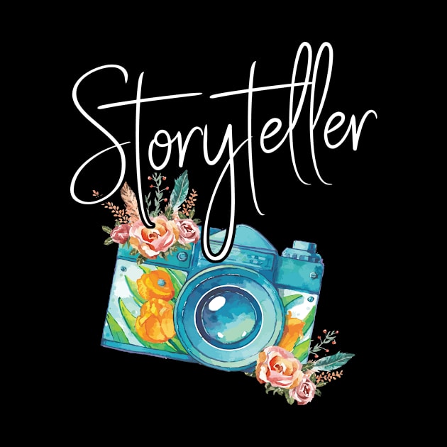 Storyteller Camera Photography Photographer Gift by Zone32