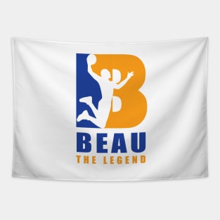 Beau Custom Player Basketball Your Name The Legend T-Shirt Tapestry