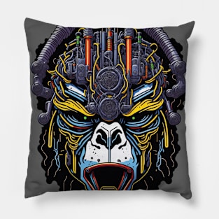 Techno Apes S03 D53 Pillow