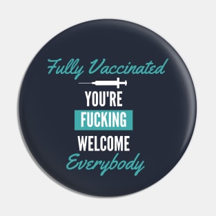 Fully Vaccinated Pin