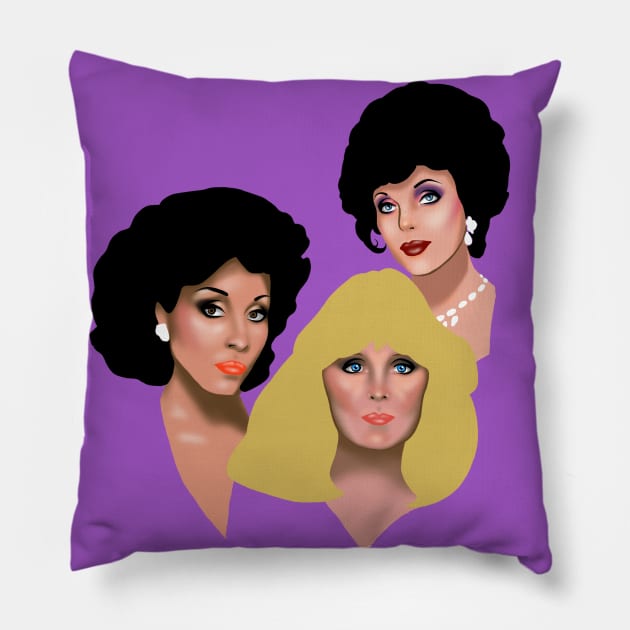 Dynasty Holy Trinity Pillow by UnleashedCreationz