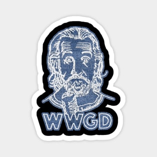 What Would George Do Embroidery Styles Magnet