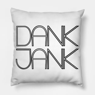 Dank Jank | MTG Flavor Players | Black Font Pillow