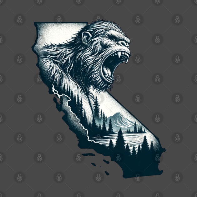 Roaring Bigfoot & California Essence - Double Exposure Tribute by Spearhead Ink