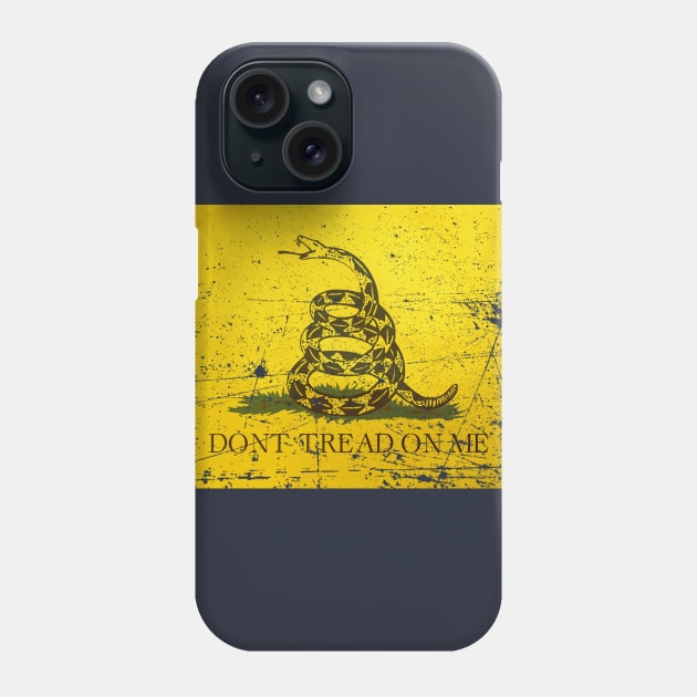 Dont Tread On Me - Vintage Phone Case by The Libertarian Frontier 