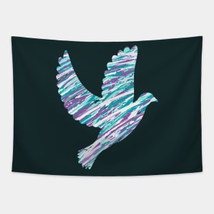 The Plaid Dove (V1.2) Tapestry