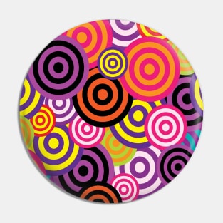 Circles pattern Pin