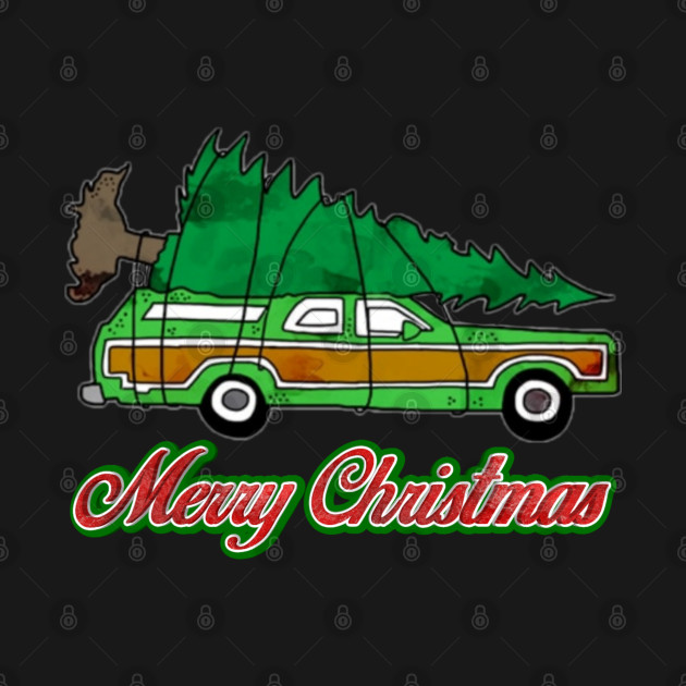 Disover Old Front-Wheel Drive Sleigh - Christmas Vacation - T-Shirt