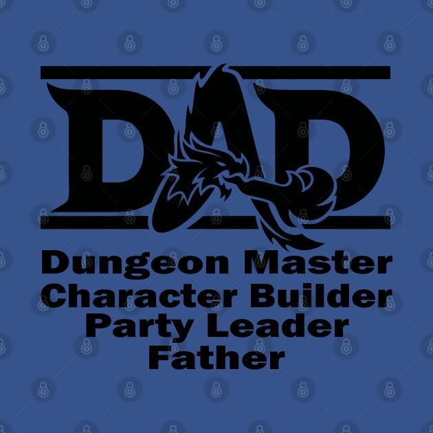 DND Dad Dungeon Master by Crew