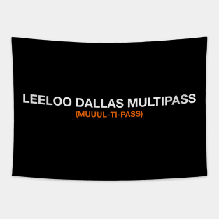 Leeloo Dallas Multipass - The Fifth Element Tapestry