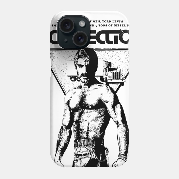 Connection Gay Retro LGBT Denim Phone Case by WearingPride