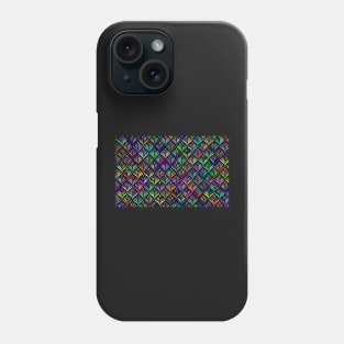 Colored Scales Pattern Phone Case