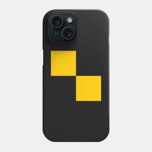 Watford Yellow and Black Checkered Fan Flag Phone Case