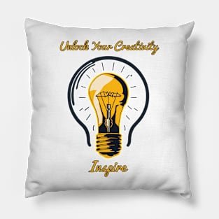 Inspire | Unlock Your Creativity Pillow