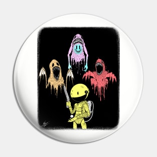 Beware the Haunted Hallways Pin