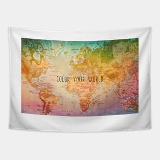 Color your World Tapestry