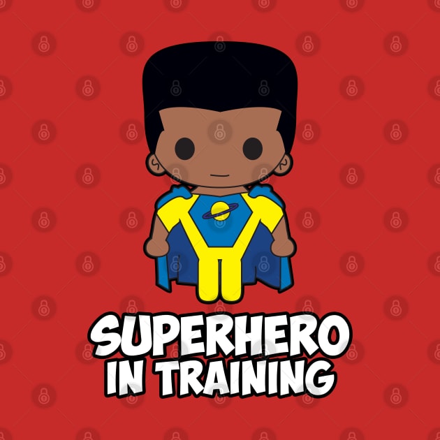 Superhero in Training - Boy of color by Markaneu