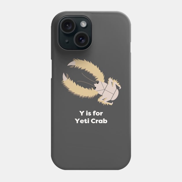 Yeti Crab Phone Case by Utter Earth