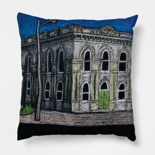 The Bank - Hamilton, New Zealand Pillow