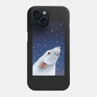 Albino Rat Stargazing Phone Case